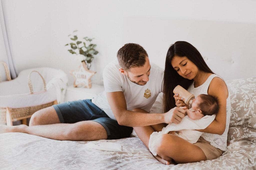 Reportaje Fotografico De Recien Nacido En Casa