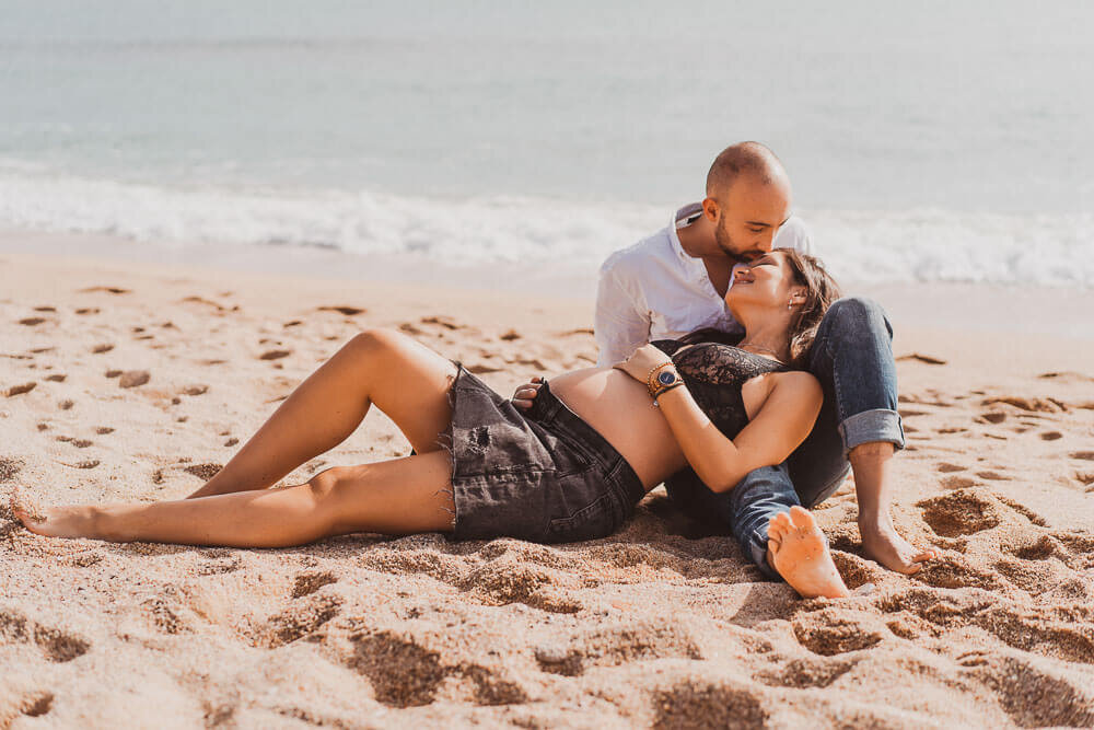 Sesion En La Playa De Badalona