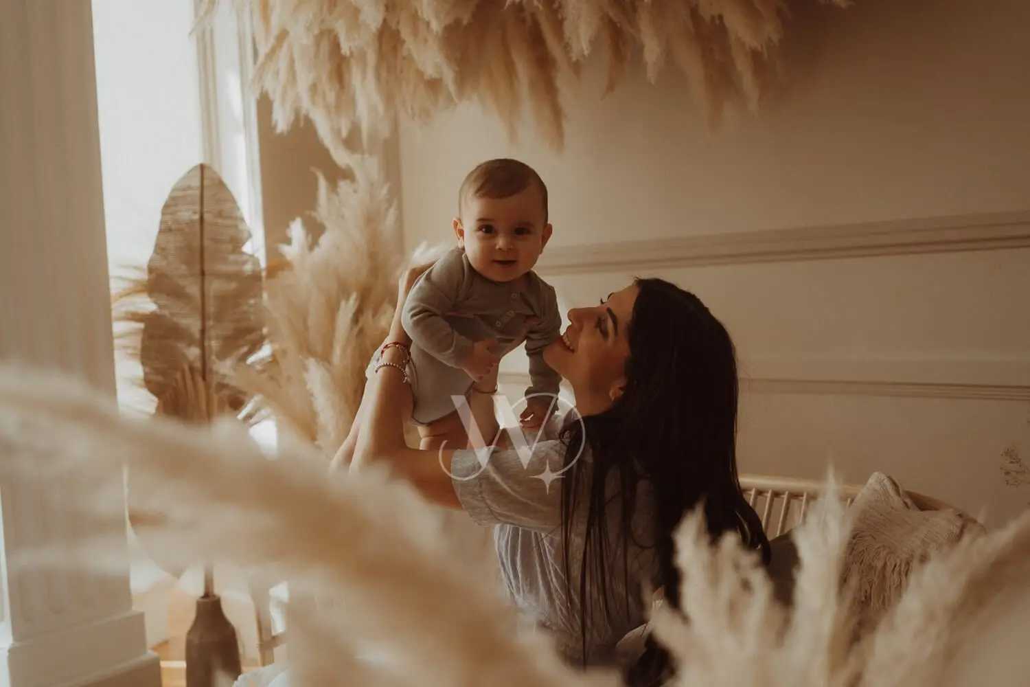 fotos creativas de bebes en casa Sesiones fotográficas