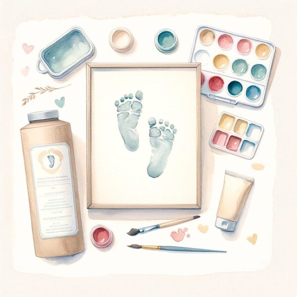 Kit De Huellas Del Bebe Regaloembarazadas