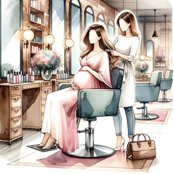 Sesión de Peluquería y Estilismo regalos+futura+mama