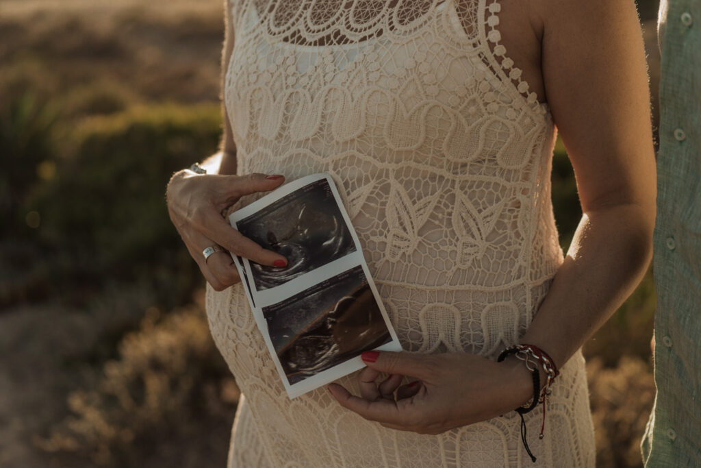 fotos para anunciar el embarazo en Barcelona