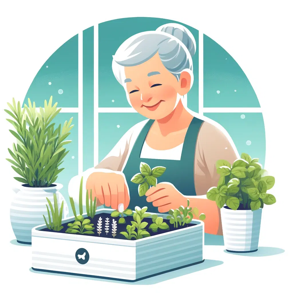 regalo para abuela Día de la Madre - gardening