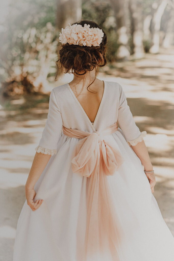 Sesiones de Fotos de comunión en la playa - vestidos de comunion