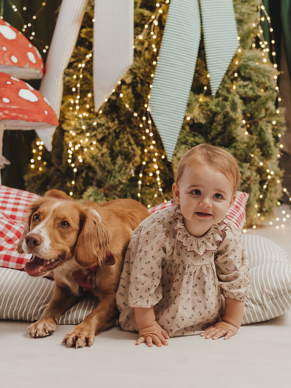 sesion fotos navidad familia barcelona