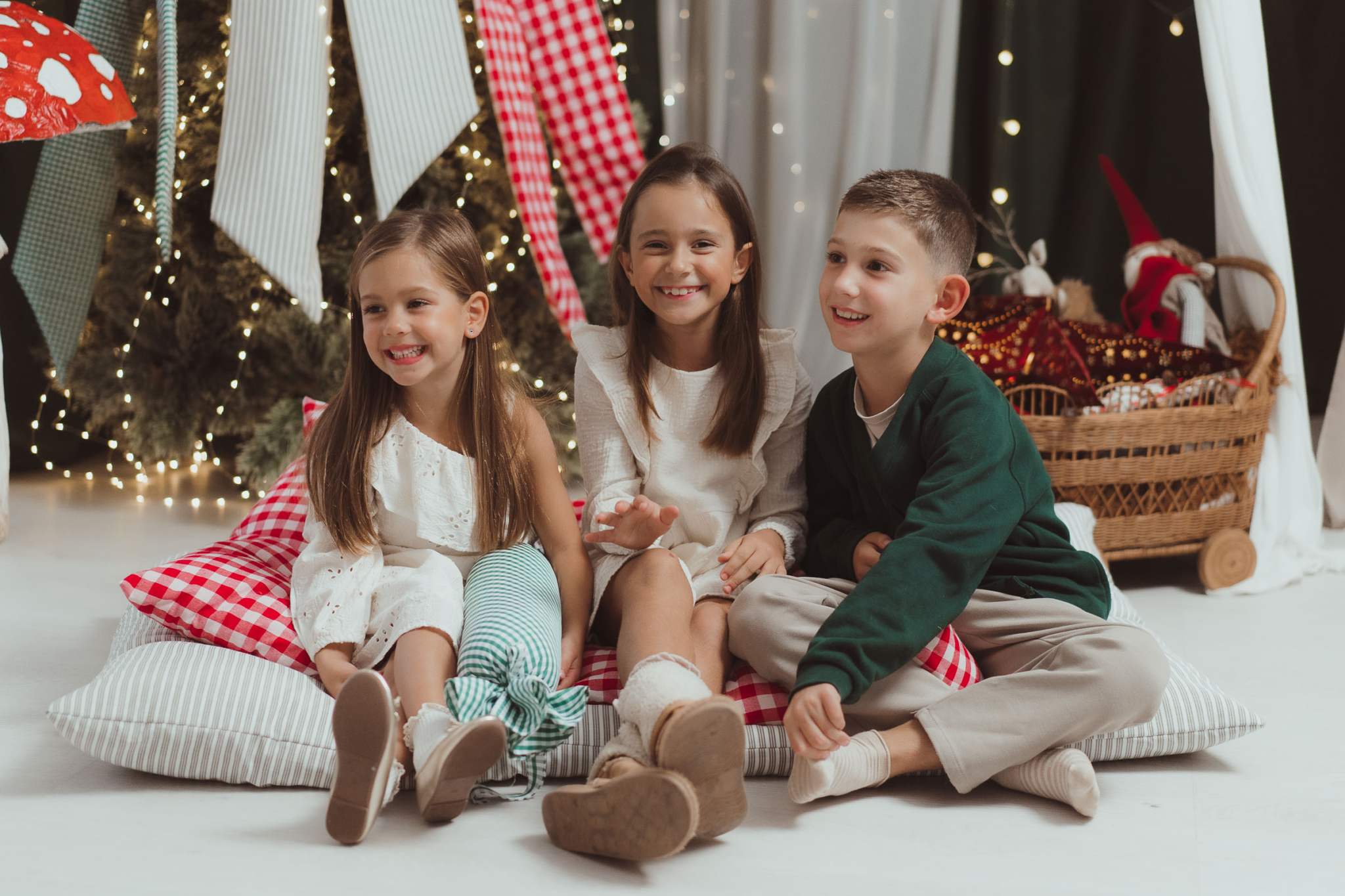 sesiones de fotos de navidad familiares en barcelona