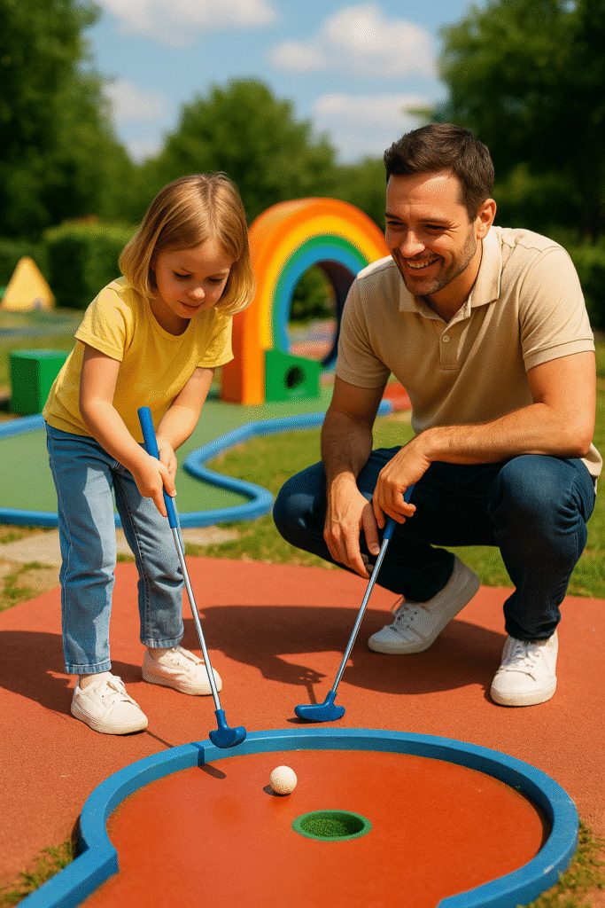 Fiesta de cumple - mini-golf