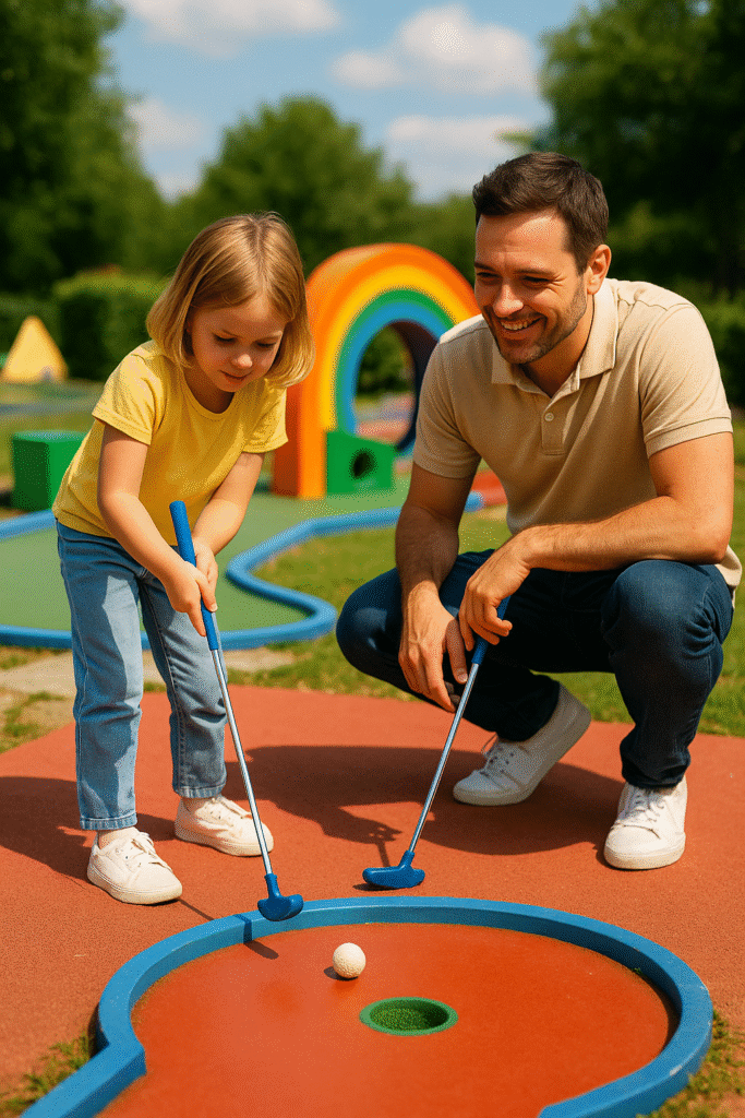 Fiesta de cumple - mini-golf