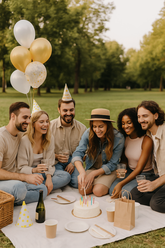 Picnic en el parque - fiesta de cumple
