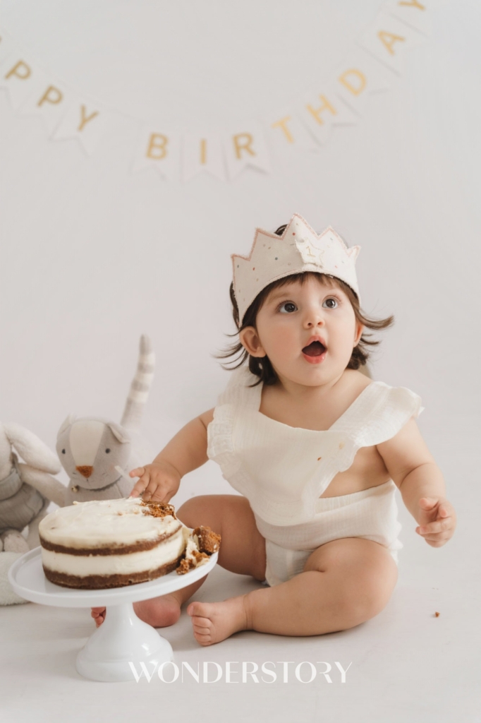 Sesion de fotos smash cake experience in barcelona
