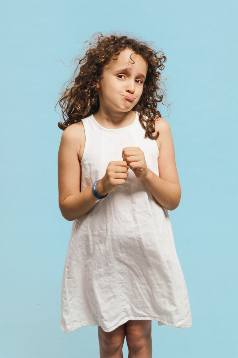 self photo studio in Barcelona kids portraits
