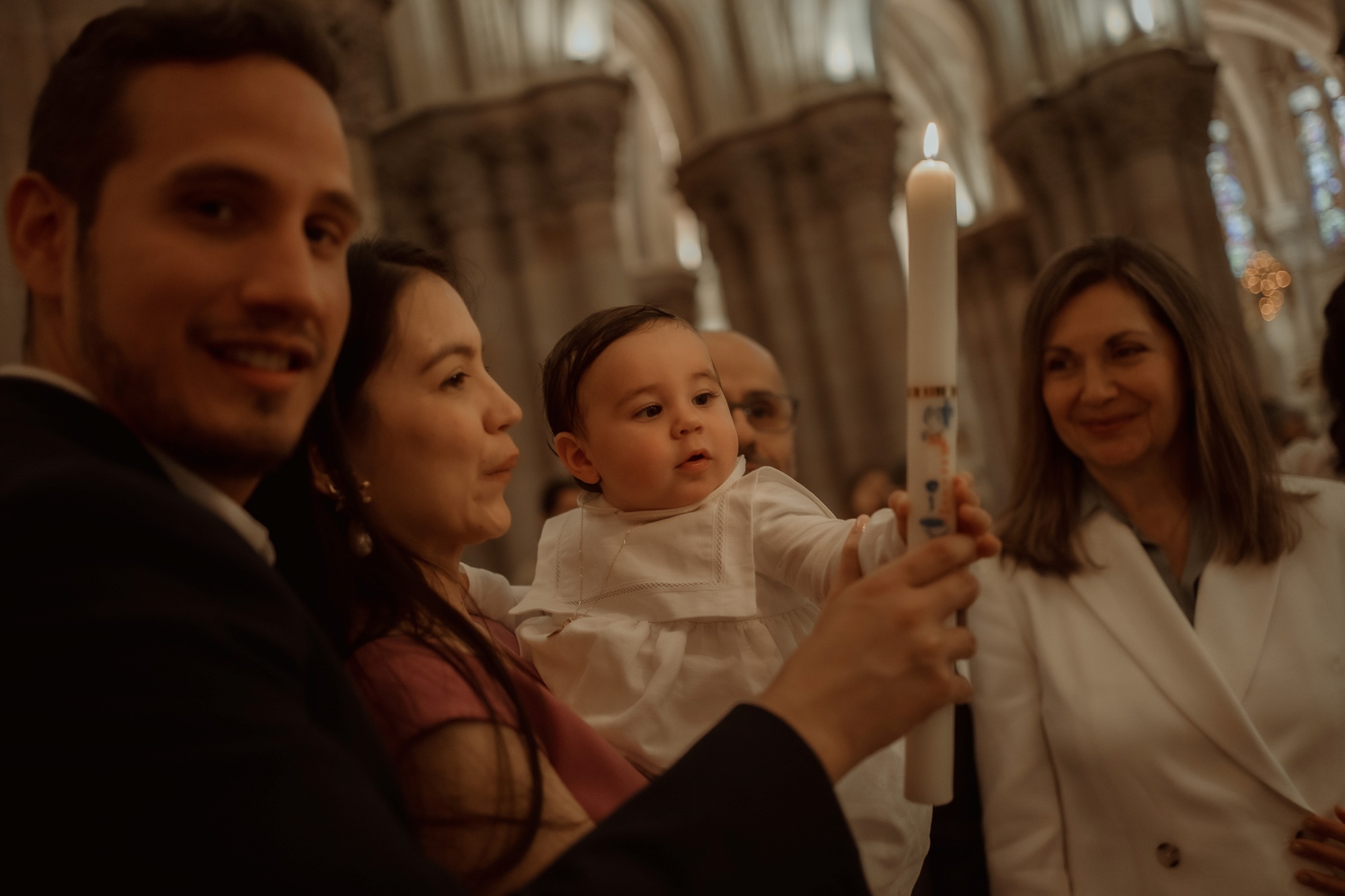 sesion de fotos bautizo en estudio