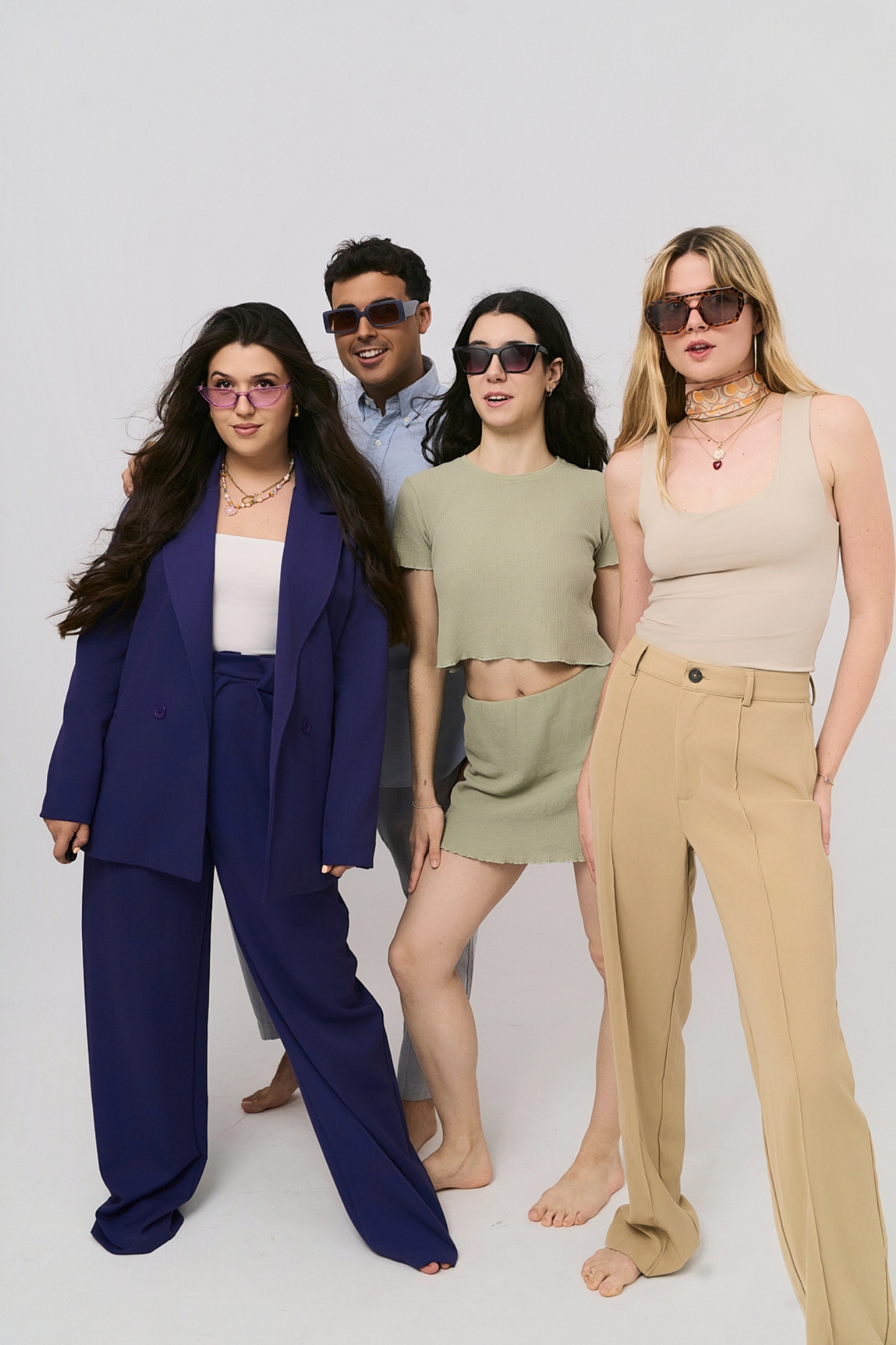 sesion de fotos divertida amigas