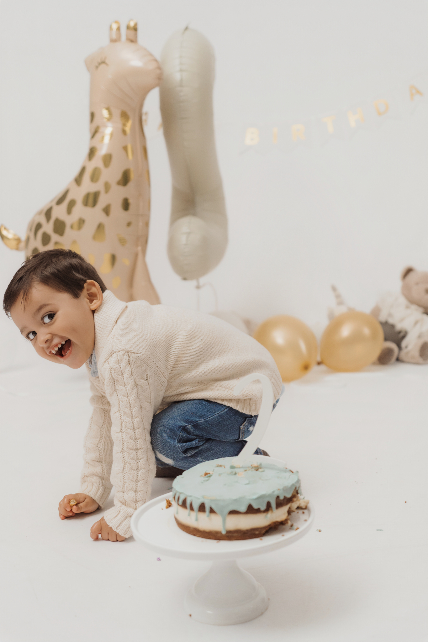 smash cake para bebes en barcelona scaled