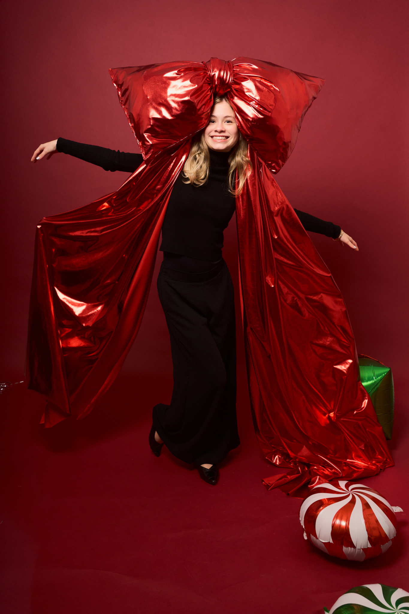 Sesión creativa de Navidad en Barcelona en YOULO estudio