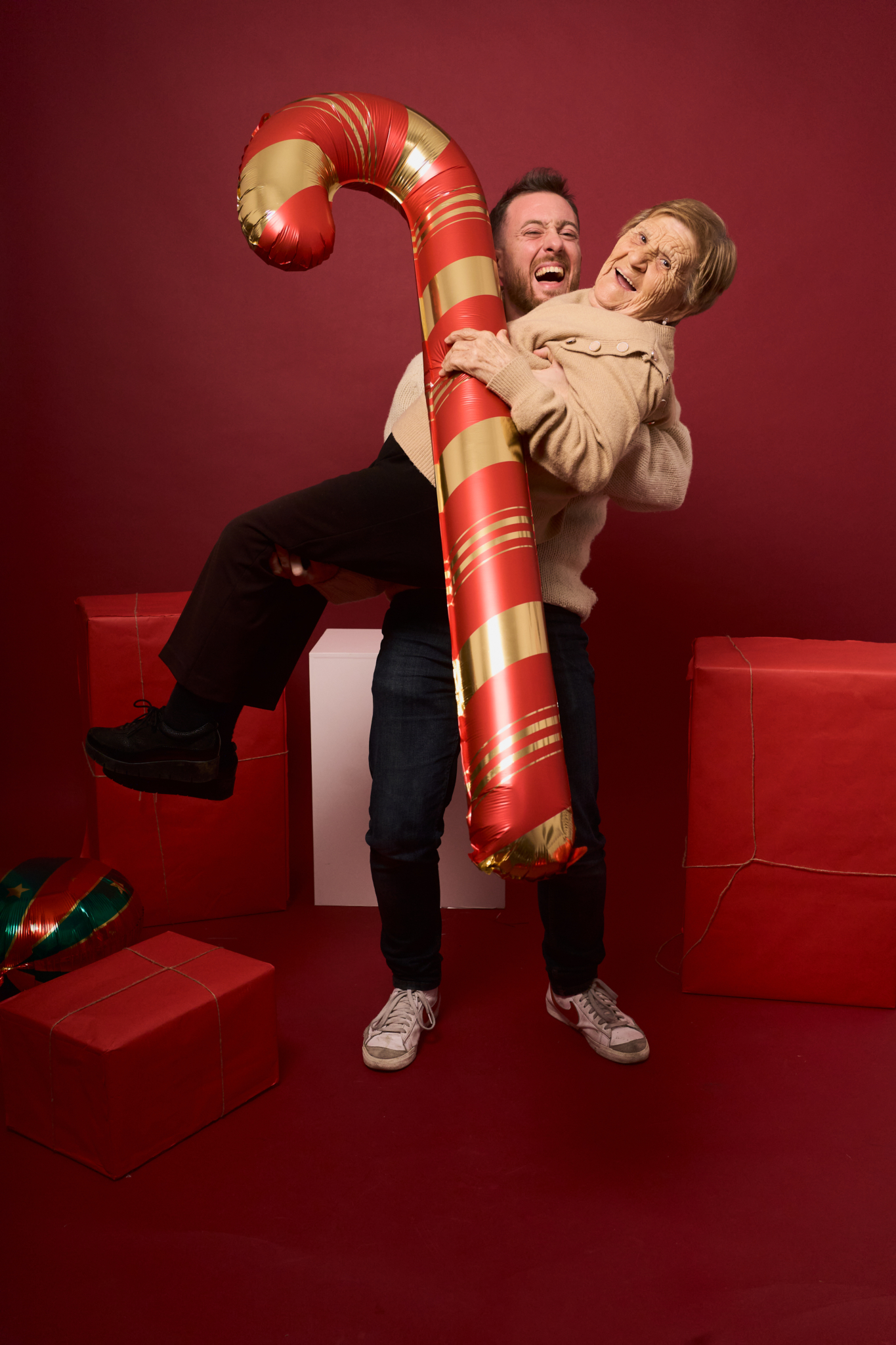 Photo gift card Barcelona Christmas