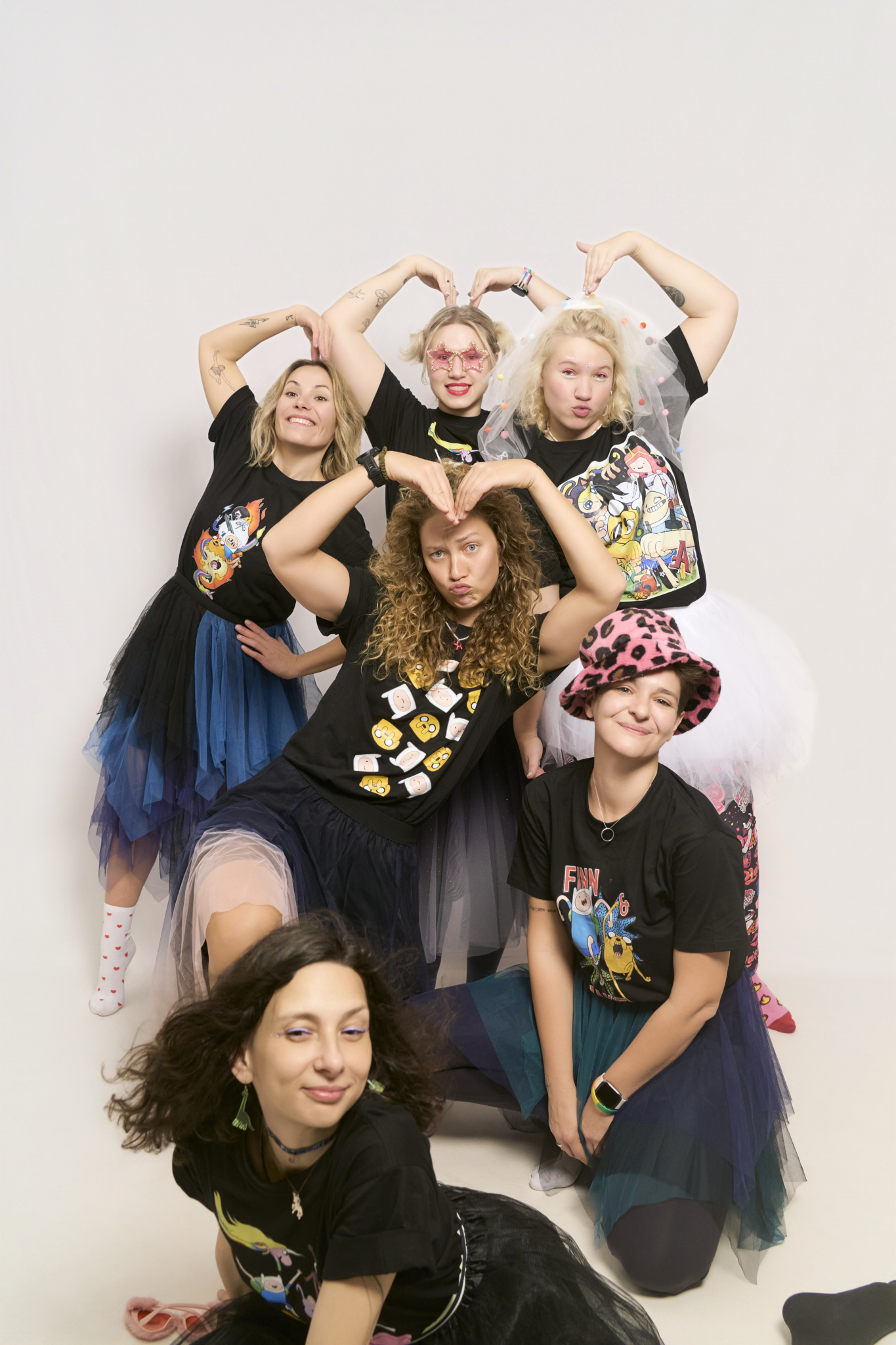 chicas corazones tutus coloridos regalos despedida soltera barcelona