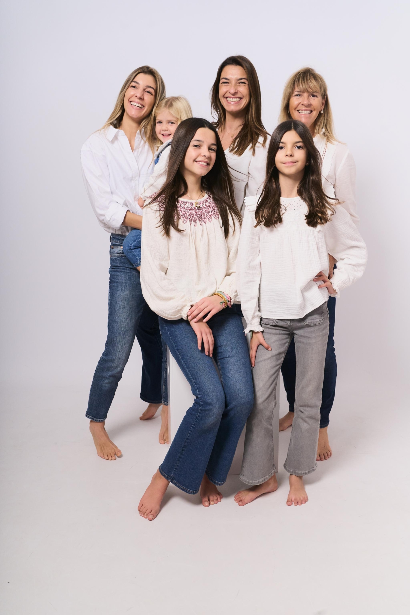 Sesión de fotos familiar en Wonderstory Barcelona — familia de Sant Cugat