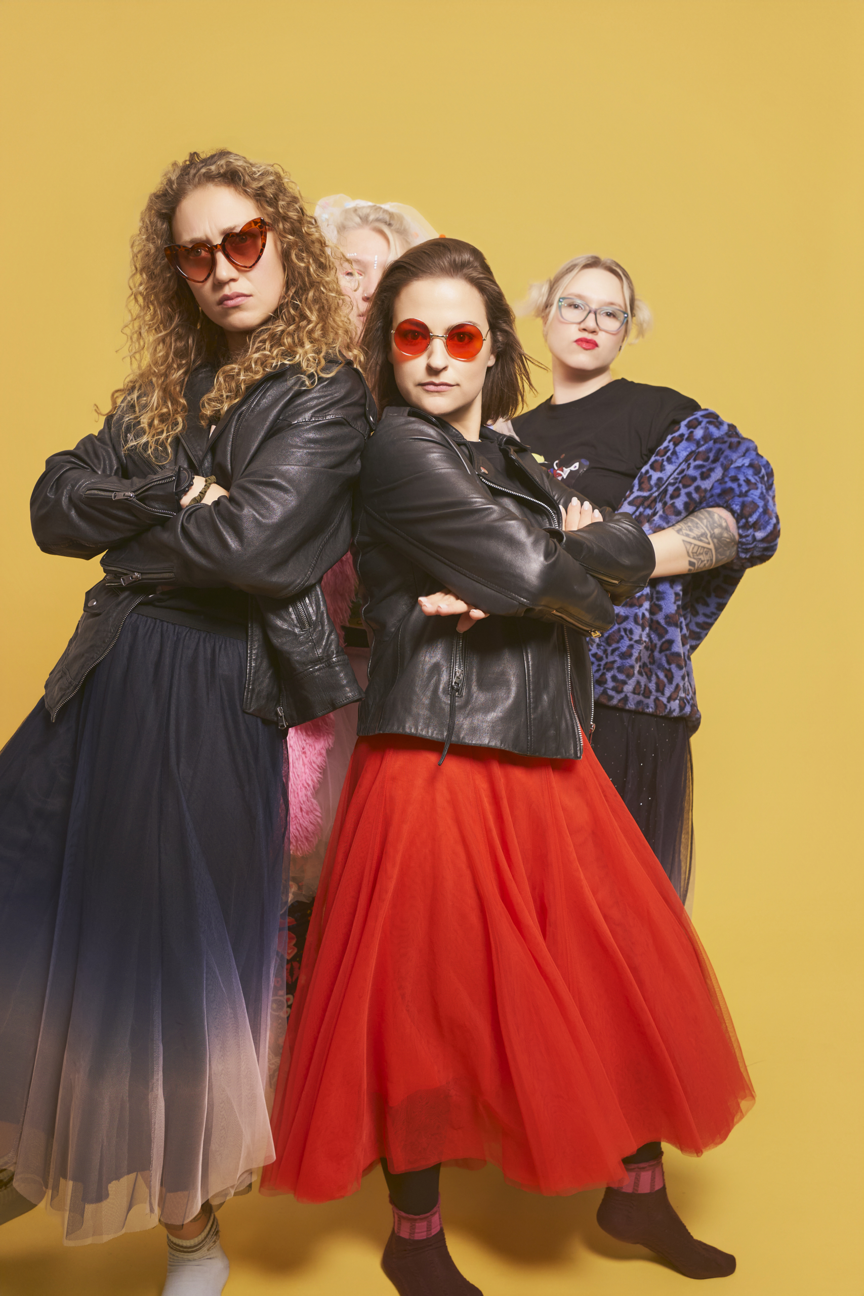 Sesión de fotos de despedida de soltera en estudio cerrado en Barcelona