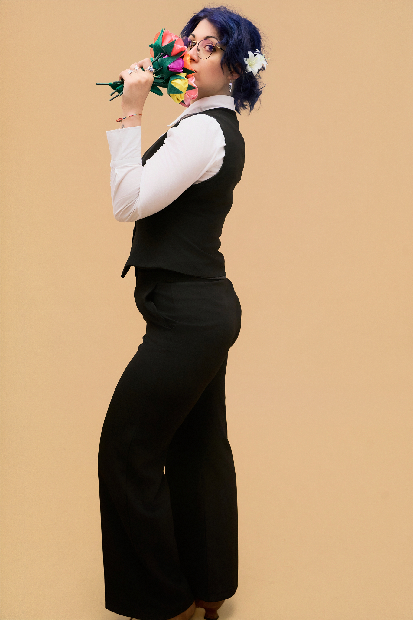 Regalo de cumpleaños para una amiga — sesión self-photo YOULO Barcelona