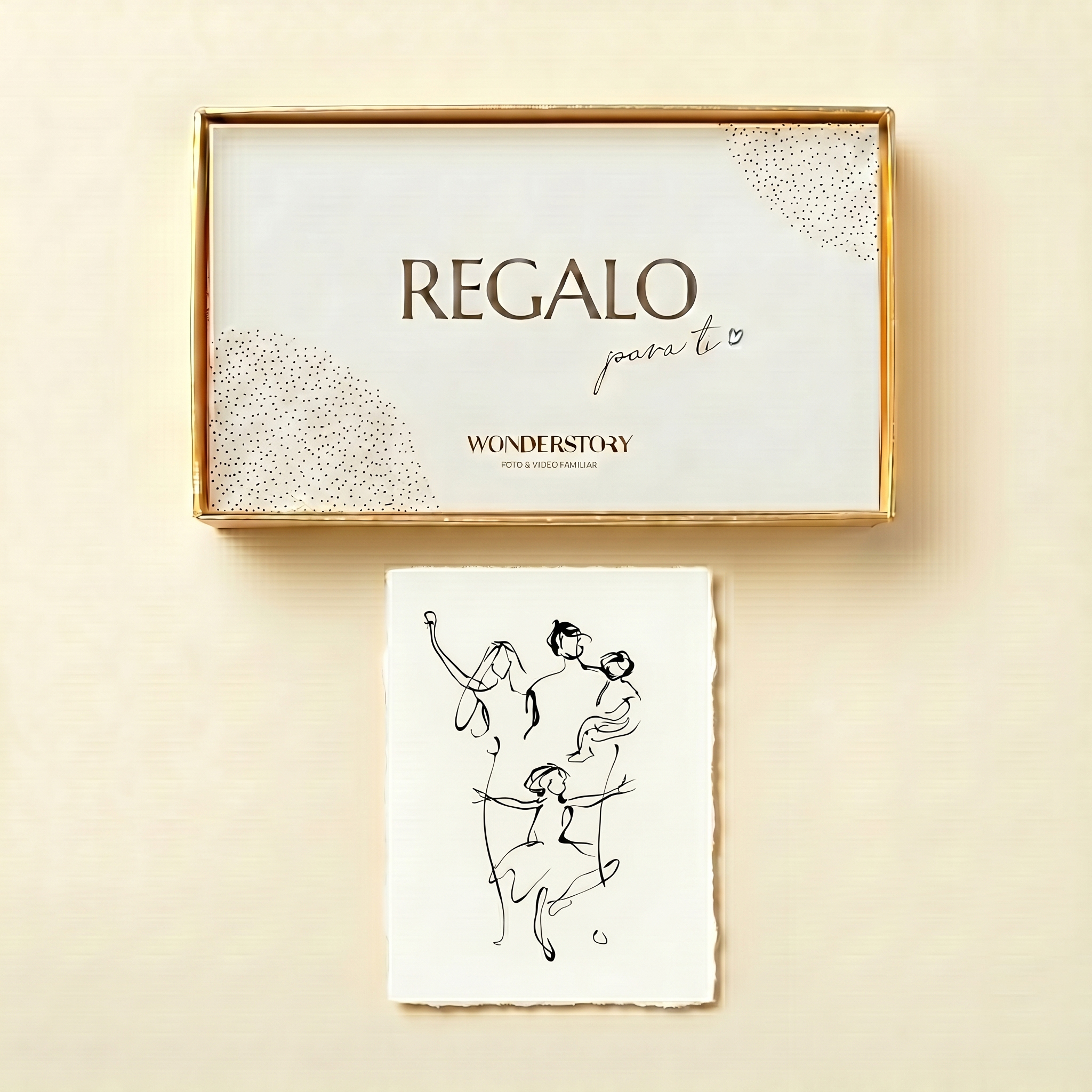 Gift card: studio family session