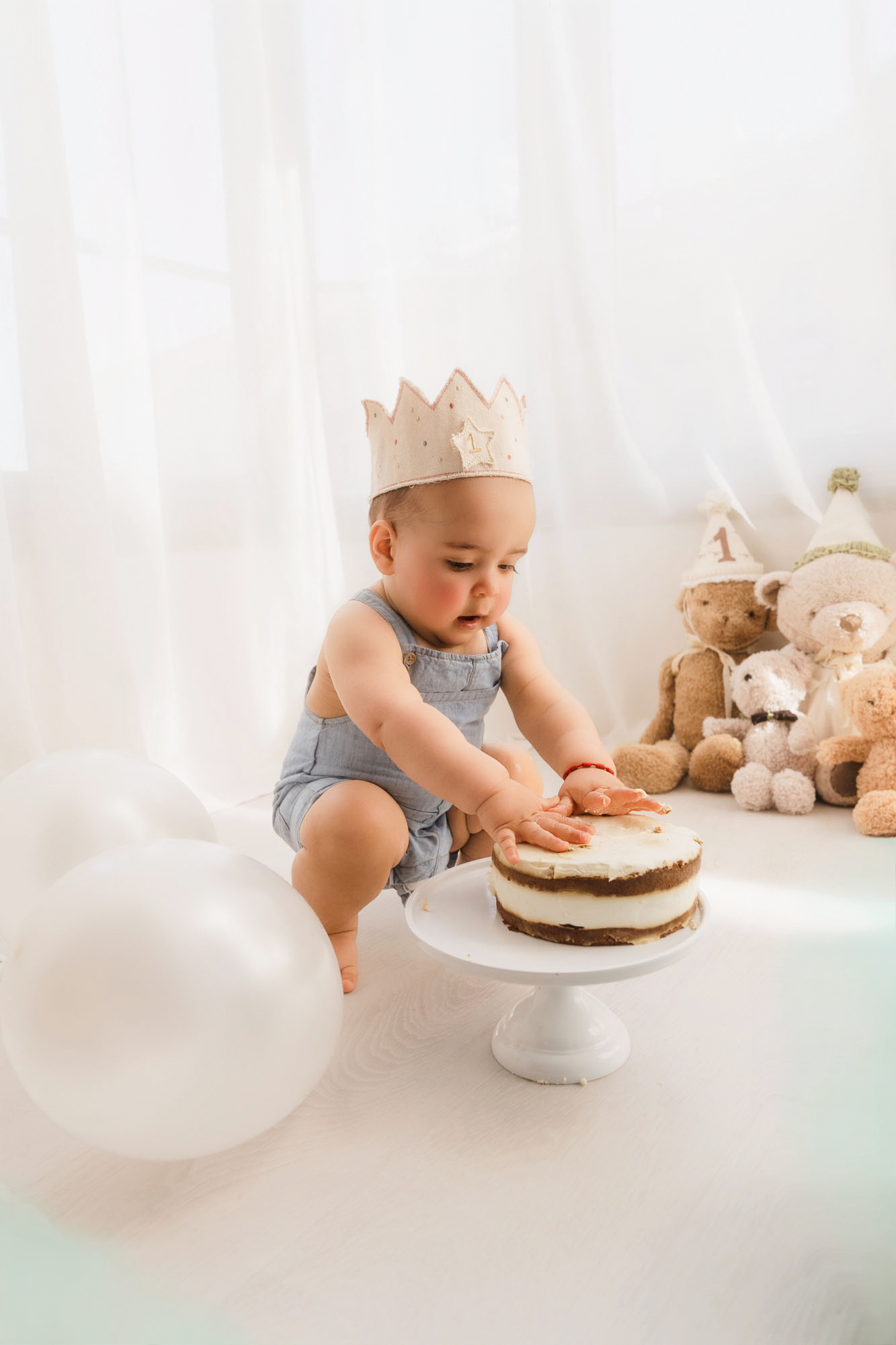 sesion de fotos smash cake barcelona ugo